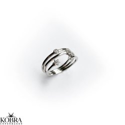 "Sun, Moon and Star" slv ringe - 3i1