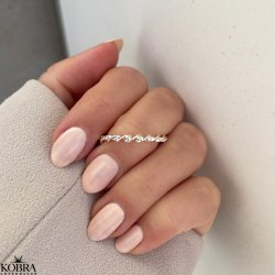 "Esmeralda" twisted ring in sterling silver