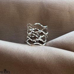 "Annabelle" snoet slv ring