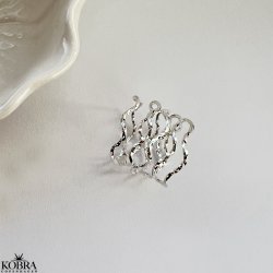 "Annabelle" snoet slv ring