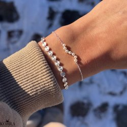 "SOL" slv armbnd med sm sole