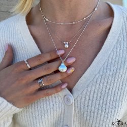 "Soho" ring with your year in silver