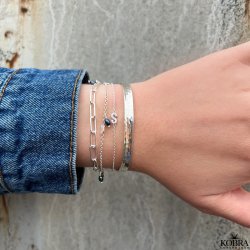 "Colorado" chunky slv armbnd