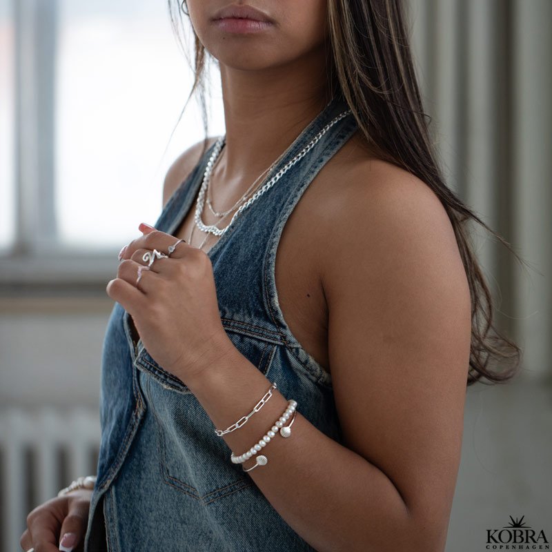 "Colorado" chunky slv armbnd