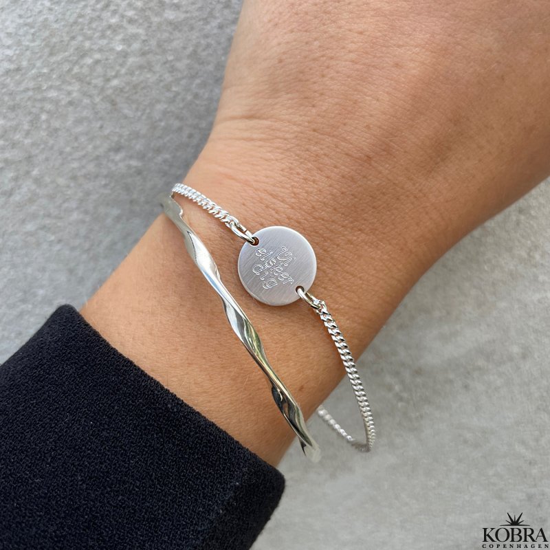 "Nikoline" bracelet in sterling silver