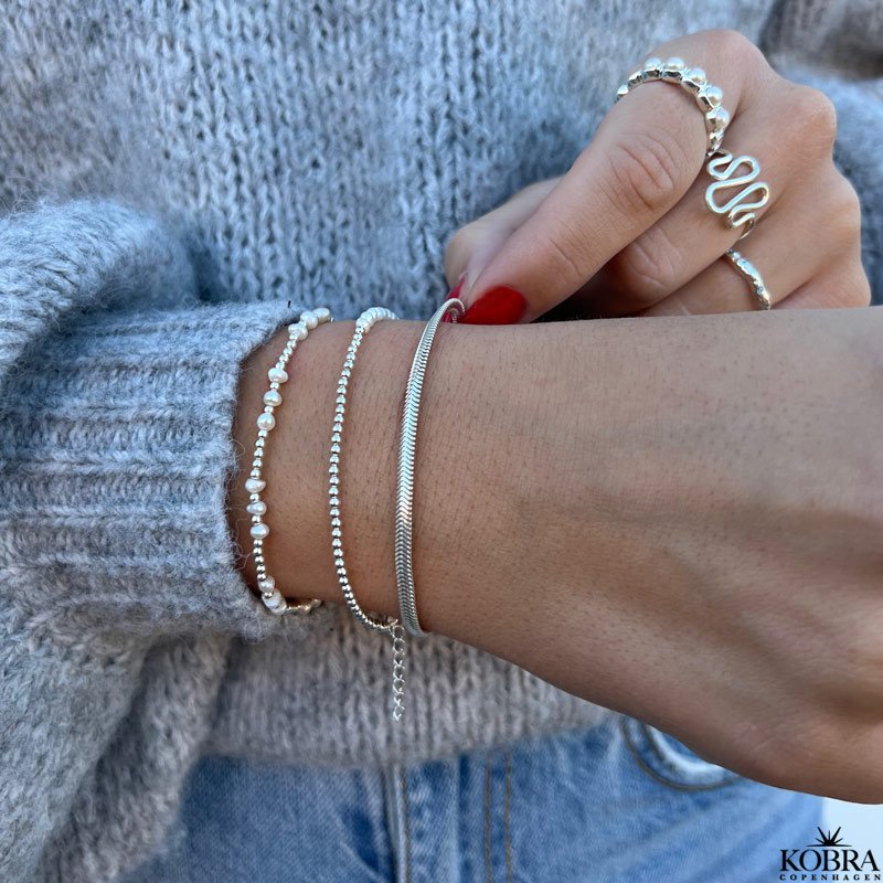 "Reece" bracelet in sterling silver