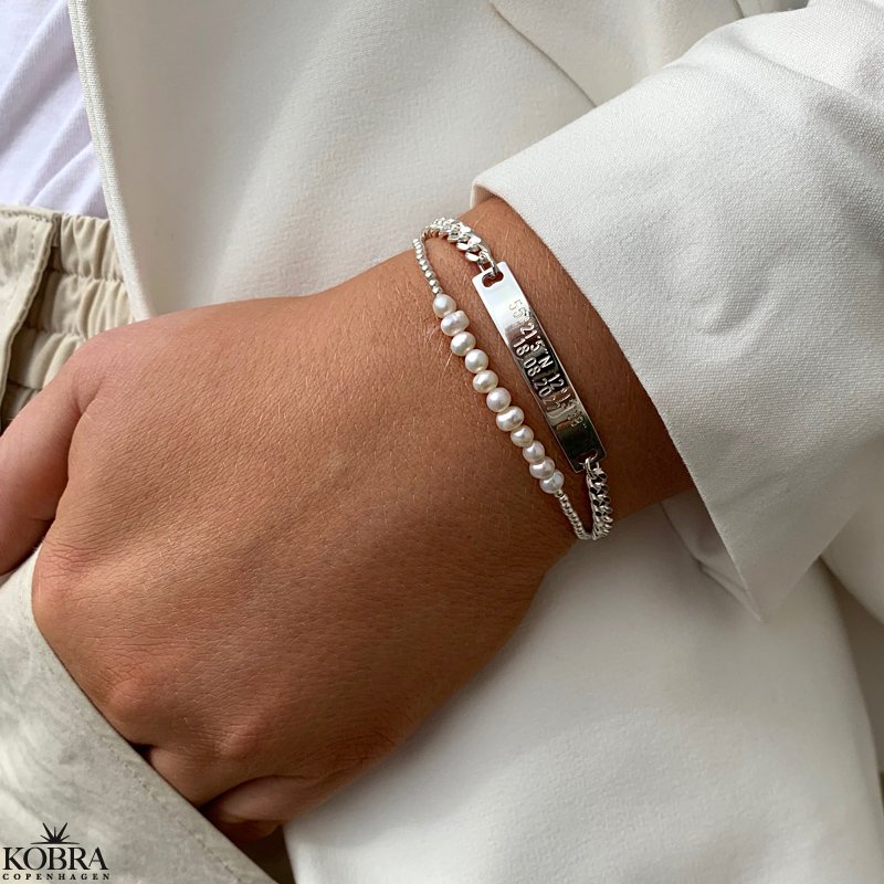 "Liverpool" slv armbnd med 4 mm panzer kde inklusiv gravering