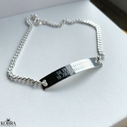 "Liverpool" slv armbnd med 4 mm panzer kde inklusiv gravering