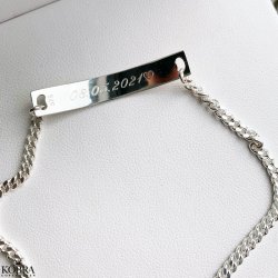 "Liverpool" slv armbnd med 4 mm panzer kde inklusiv gravering