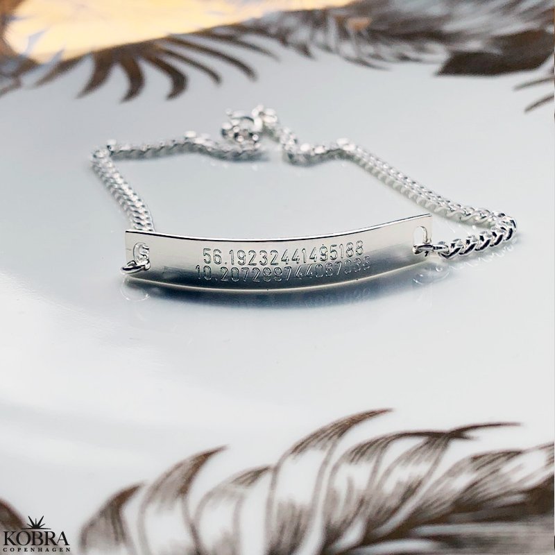 "Liverpool" slv armbnd med 4 mm panzer kde inklusiv gravering