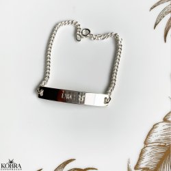 "Liverpool" slv armbnd med 4 mm panzer kde inklusiv gravering