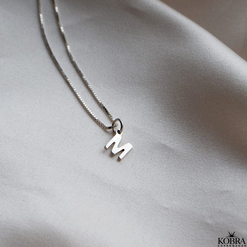 "Soho" Bogstavhalskde  Sterling slv, hndlavet