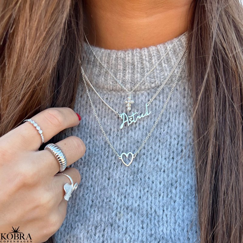 "Louisiana" sterling slv navnehalskde