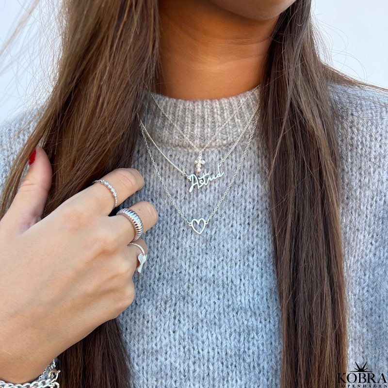 "Louisiana" sterling slv navnehalskde