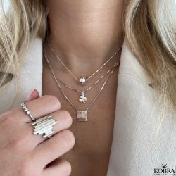 "Empire" hndlavet ring i sterling slv 