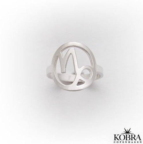 "Hoshi" stjernetegns ring i slv