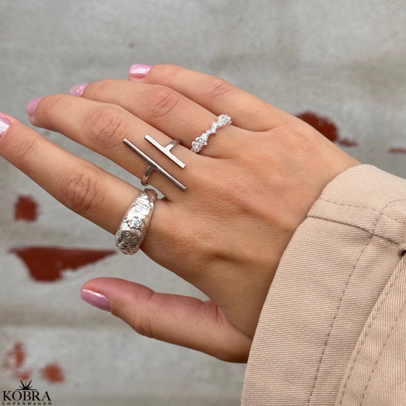 Slv ring "Debbie" i enkelt design