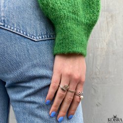 "Billie" kde ring i sterling slv