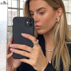 "Donna" chunky silver hoops / earrings