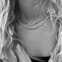 "Louisiana" sterling slv navnehalskde