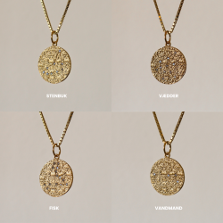 "Starstruck" 18k Gold Plated Zodiac Necklace