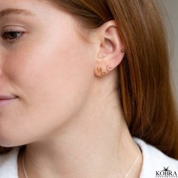 "Hoshi" guld reringe med dit stjernetegn!