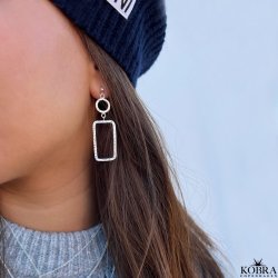 "Posy" Store slv reringe i organisk design