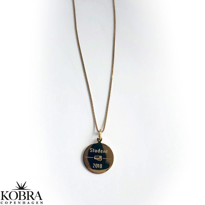 ID tag med symbol opdeling - vlg slv eller guld model