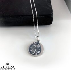 ID tag med symbol opdeling - vlg slv eller guld model