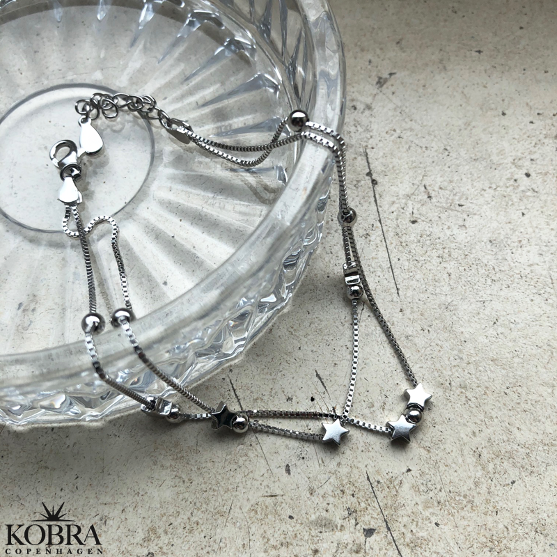 "Sulaima" slv dobbelt ankelkde med stjerner