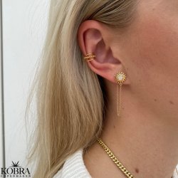"Eliana" guld earcuff