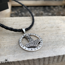 "Thor" lderhalskde med Thors hammer i slv