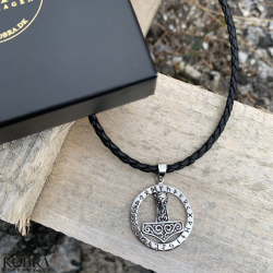 "Thor" lderhalskde med Thors hammer i slv