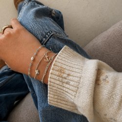 "Milo" enkel s�lv armb�nd