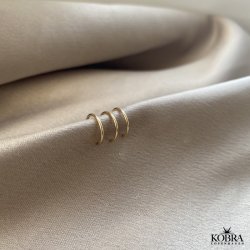 "Cora" guld earcuff 
