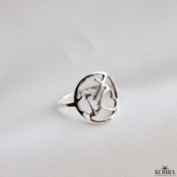 "Tro Hb og Krlighed" hndlavet slv ring 