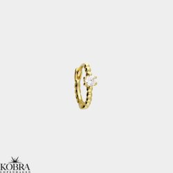 "Tuesday" forgyldt rering 1 stk.