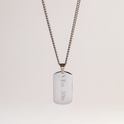 "Tyler" Dogtag i st�l med din gravering