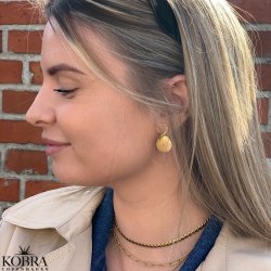 "Primadonna" store matteret guld reringe