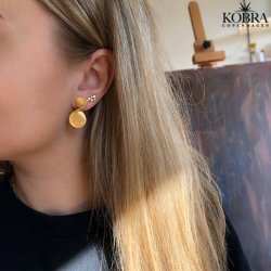 "Primadonna" store matteret guld reringe