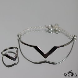 "Lennox" 18 karat forgyldt armbnd