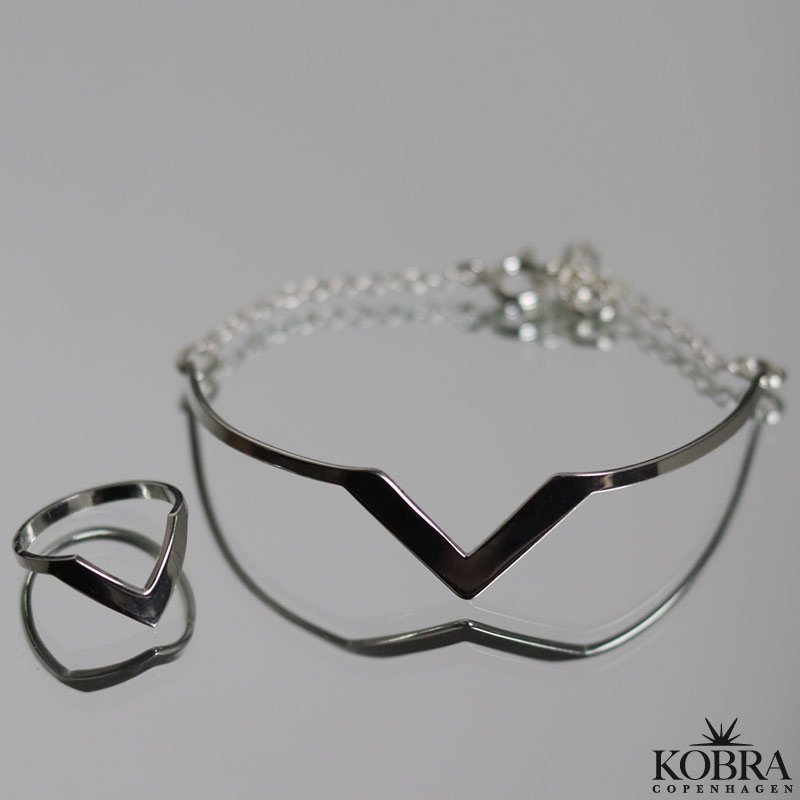 "Lennox" 18 karat forgyldt armbnd