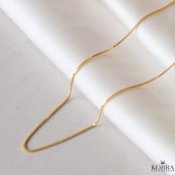 Venezia chain, sterling silver or 18 carat gold plated