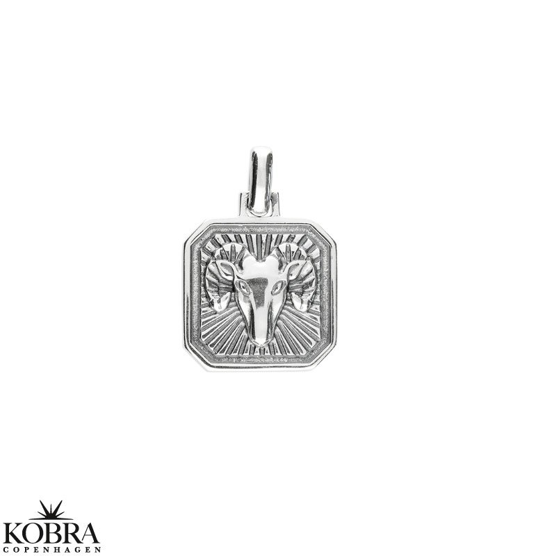 "Icon" stjernetegns halskde i sterling slv med panzerkde